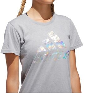 🎇SALE🎇 Adidas Grey Silver Tee